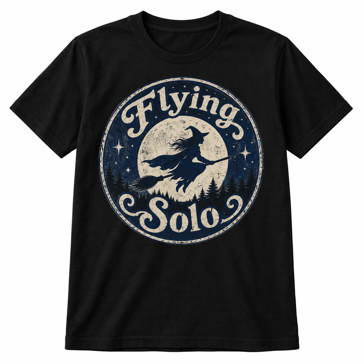 Flying Solo white T-shirt 1