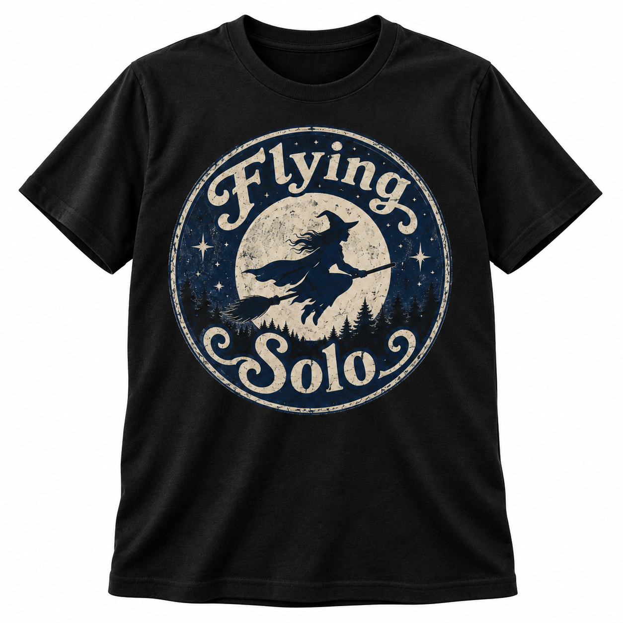 Flying Solo white T-shirt 2