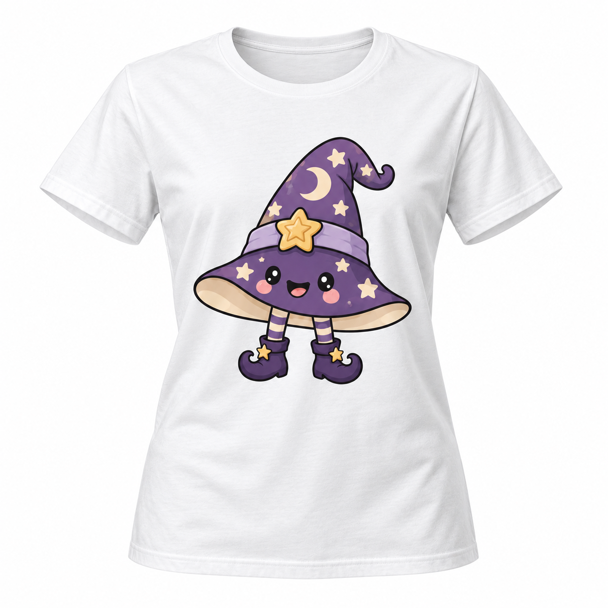 Witch Hat Kawaii Chibi T-shirt 1