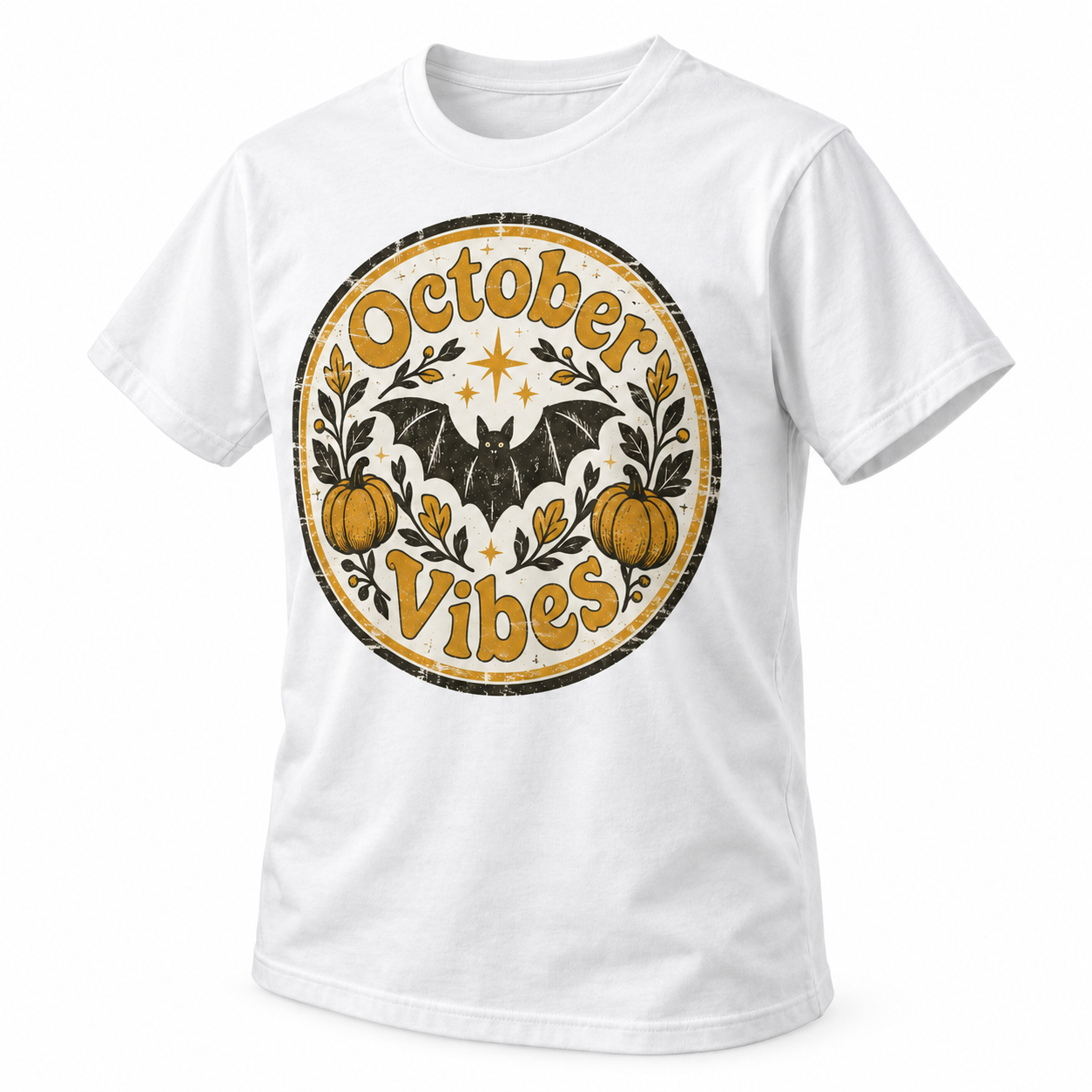 October Vibes Halloween T-shirt