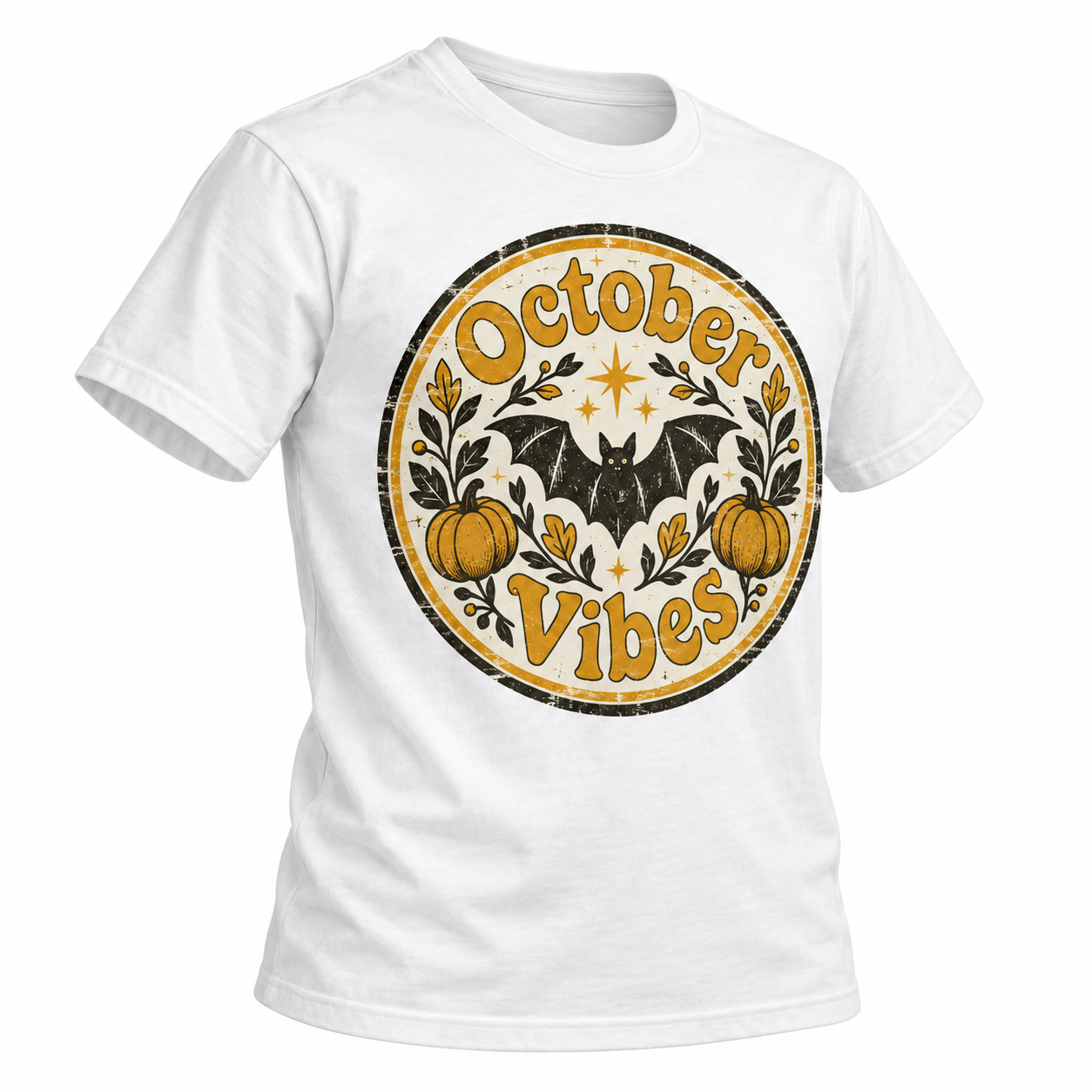 October Vibes Halloween T-shirt 2