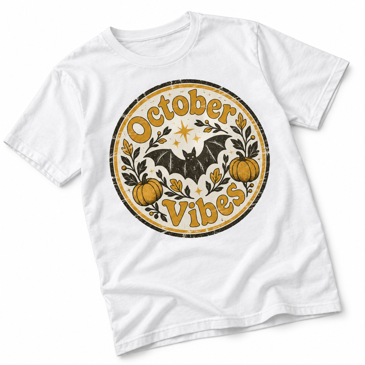 October Vibes Halloween T-shirt 4