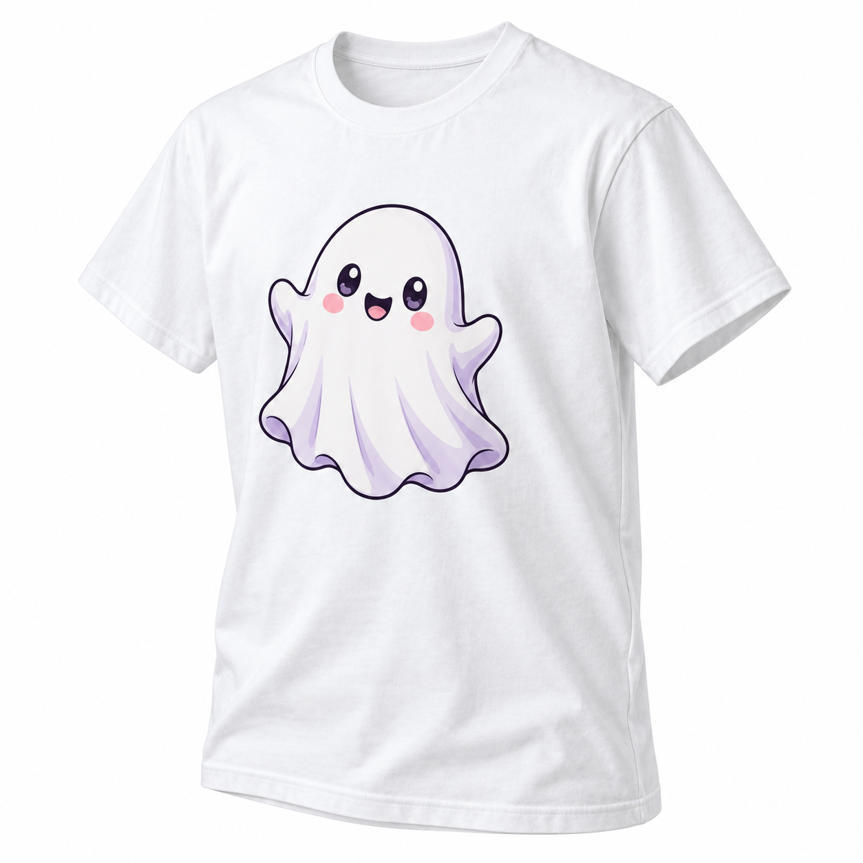 Tiny White Ghost Kawaii T-shirt