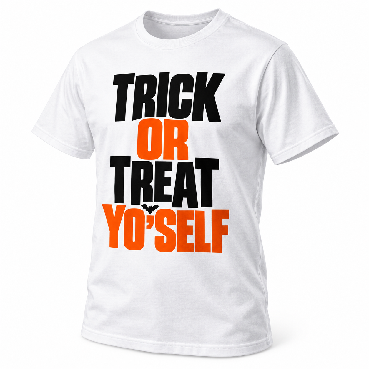 Trick or Treat Yourself Quote T-shirt 3