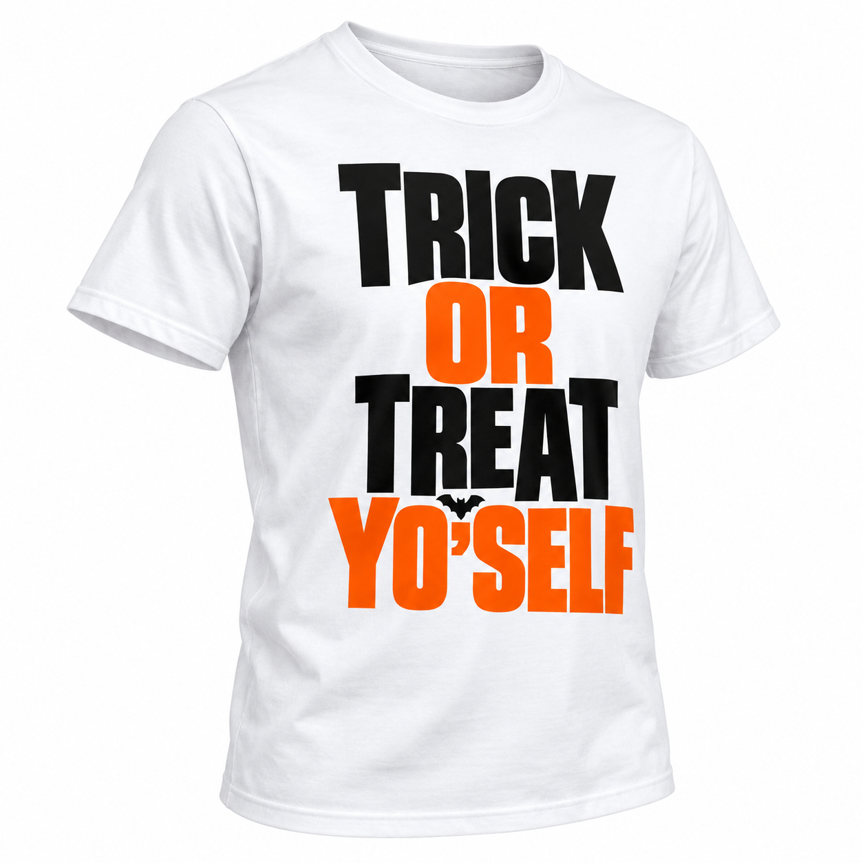 Trick or Treat Yourself Quote T-shirt 1