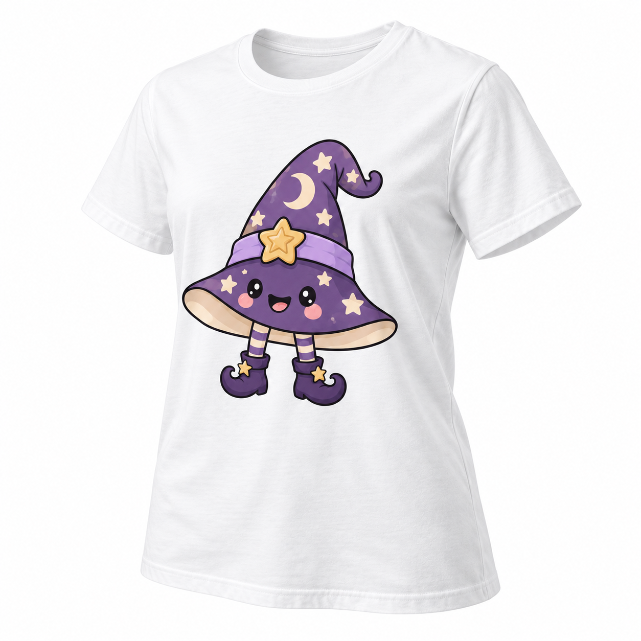Witch Hat Kawaii Chibi T-shirt 4